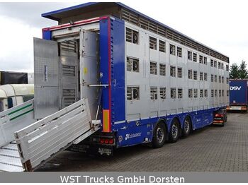 Επικαθήμενο μεταφορά ζώων Michieletto 3 Stock  Vollausstattung Hubdach: φωτογραφία 1