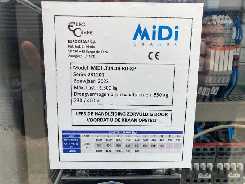 Πυργογερανός Midi LT 14.14 RD-XP (NIEUW): φωτογραφία 6