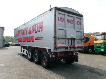 Επικαθήμενο ανατρεπόμενο Montracon Tipper trailer alu 55 m3 + tarpaulin: φωτογραφία 3