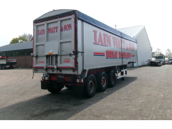 Επικαθήμενο ανατρεπόμενο Montracon Tipper trailer alu 55 m3 + tarpaulin: φωτογραφία 4