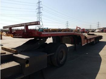 Επικαθήμενο με χαμηλό δάπεδο Montracon Tri Axle Step Frame Low Loader Trailer, Winch: φωτογραφία 1