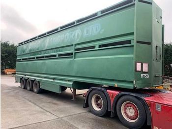 Επικαθήμενο μεταφορά ζώων Moorhill livestock trailer Single Decker: φωτογραφία 1