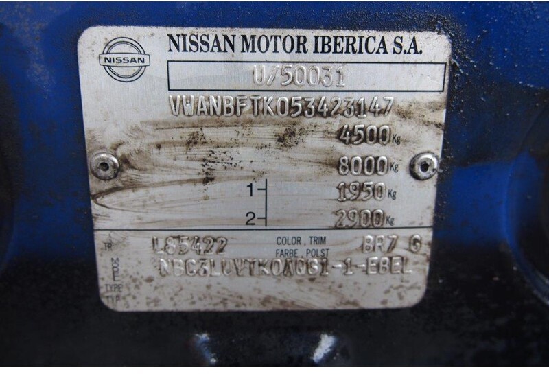 Φορτηγό κόφα Nissan Atleon 45.13: φωτογραφία 13