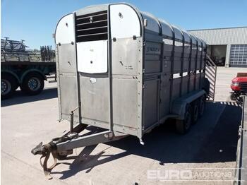 Ρυμούλκα μεταφορά ζώων Nugent 14' x 6' Tri Axle Livestock Trailer: φωτογραφία 1