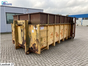 Συστήματοςα γάντζων φόρτωσης/ Καδοφόρος φορτωτής Onbekend Steel container, 19 M3: φωτογραφία 1