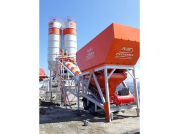 Νέα Εργοστάσιο σκυροδέματος Plusmix 100 m³/hour Mobile Concrete Batching Plant - BETONYY ZAVOD - CEN: φωτογραφία 3