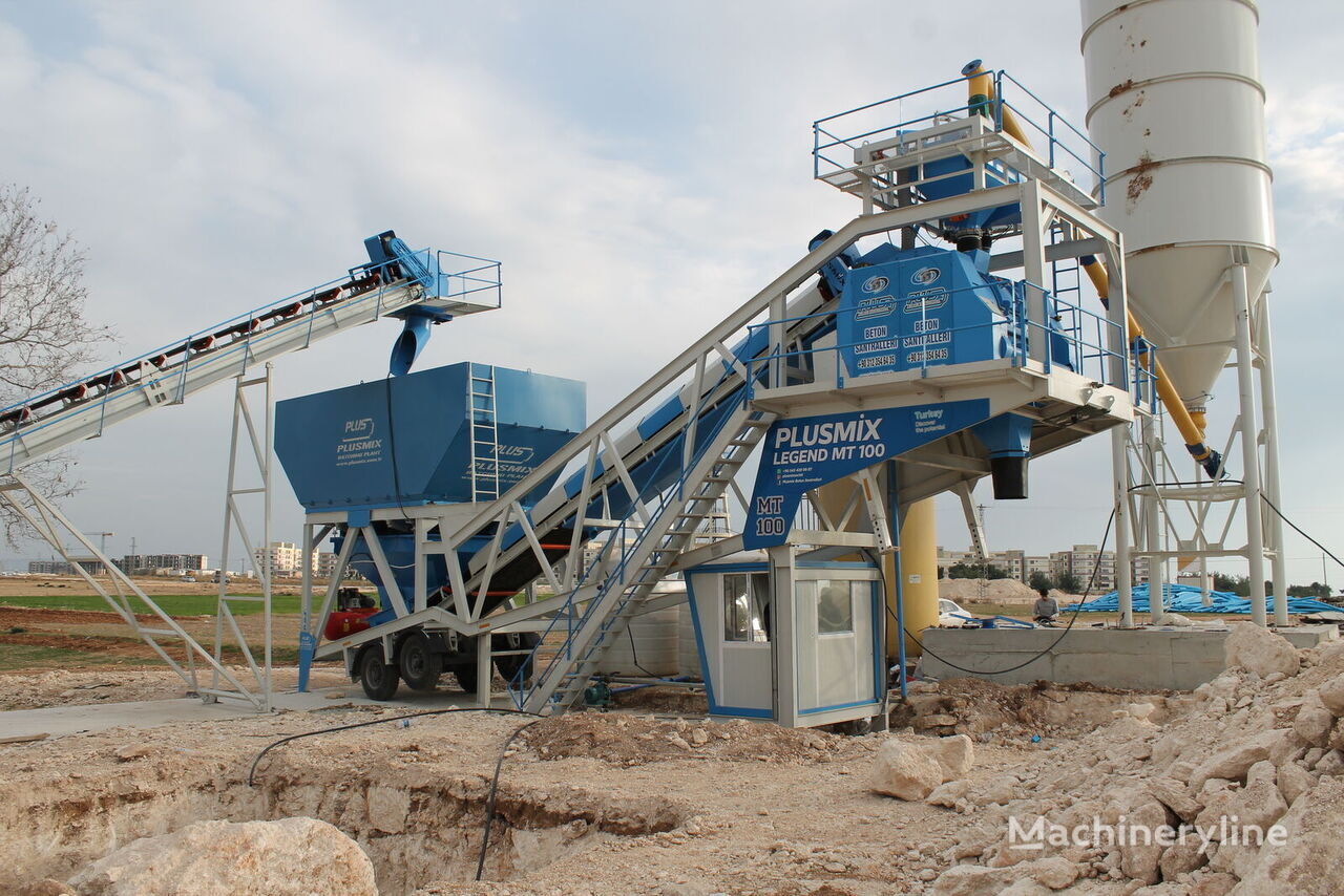 Νέα Εργοστάσιο σκυροδέματος Plusmix 100 m³/hour Mobile Concrete Batching Plant - BETONYY ZAVOD - CEN: φωτογραφία 11