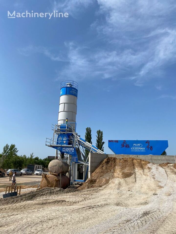 Νέα Εργοστάσιο σκυροδέματος Plusmix 60m³/Hour MOBILE Concrete Plant - BETONNYY ZAVOD: φωτογραφία 16