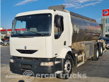 Φορτηγό βυτιοφόρο RENAULT 2004 MIDLUM 270 EURO 3 6X2 INSULAT CHROME TANKER: φωτογραφία 1