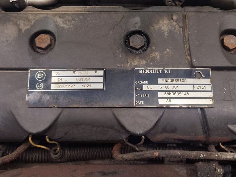 Κινητήρας για Φορτηγό Renault DCI 6 AC J01 ENGINE: φωτογραφία 5