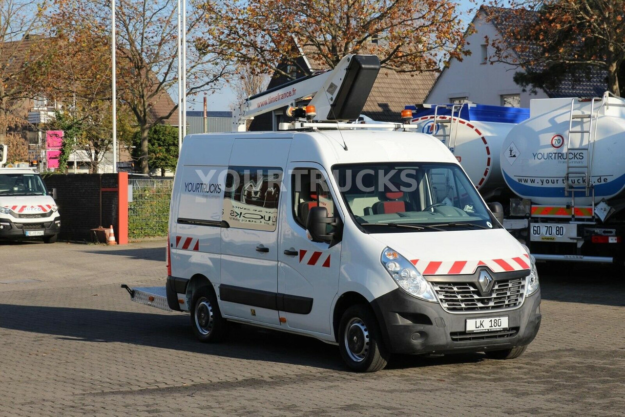 Φορτηγό με εναέρια πλατφόρμα Renault Master  125 dci Versalift ETL32  11m Klima 313h: φωτογραφία 9