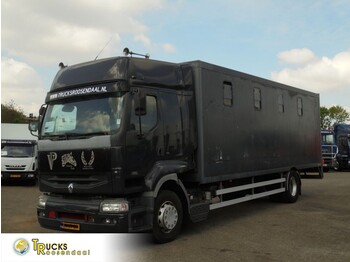 Φορτηγό μεταφορά ζώων Renault Premium 320 DCI + Manual + Horsetransport + 7 horses: φωτογραφία 1