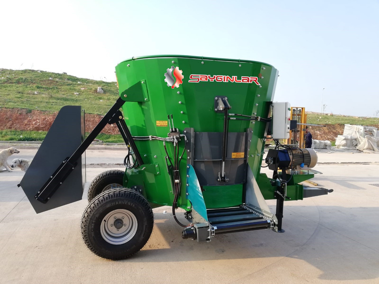 Νέα Μηχανηματα κτηνοτροφιασ SAYGINLAR vertical feed mixer wagon: φωτογραφία 8