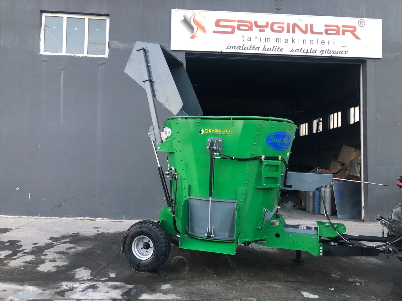 Νέα Μηχανηματα κτηνοτροφιασ SAYGINLAR vertical feed mixer wagon: φωτογραφία 3
