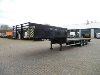 Επικαθήμενο με χαμηλό δάπεδο SDC 3-axle semi-lowbed container trailer 10-20-30 ft: φωτογραφία 1