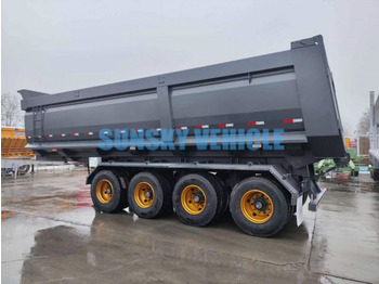 Νέα Επικαθήμενο ανατρεπόμενο για τη μεταφορά χύδηνυλικών SUNSKY 4-Axle Dump Semi-trailer: φωτογραφία 4