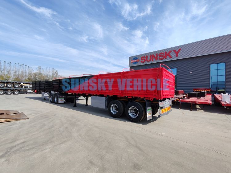 Νέα Επικαθήμενο πλατφόρμα/ Καρότσα για τη μεταφορά τροφίμων SUNSKY Interlink Semi Trailer: φωτογραφία 3
