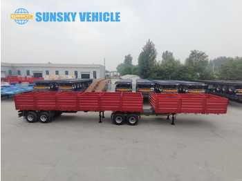Νέα Επικαθήμενο πλατφόρμα/ Καρότσα για τη μεταφορά εμπορευματοκιβωτίων SUNSKY superlink trailer for sale: φωτογραφία 5