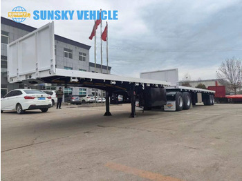 Νέα Επικαθήμενο πλατφόρμα/ Καρότσα για τη μεταφορά εμπορευματοκιβωτίων SUNSKY superlink trailer for sale: φωτογραφία 3