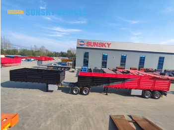 Νέα Επικαθήμενο πλατφόρμα/ Καρότσα για τη μεταφορά εμπορευματοκιβωτίων SUNSKY superlink trailer for sale: φωτογραφία 4