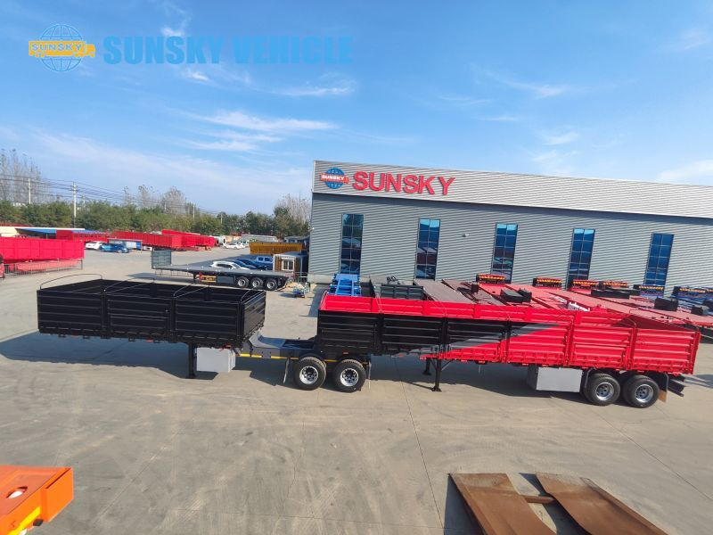 Νέα Επικαθήμενο πλατφόρμα/ Καρότσα για τη μεταφορά εμπορευματοκιβωτίων SUNSKY superlink trailer for sale: φωτογραφία 4