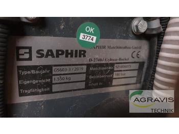Σανού και κτηνοτροφικά μηχανήματα Saphir GS 603: φωτογραφία 1