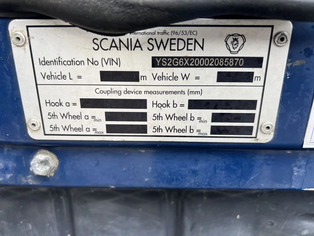 Φορτηγό με σύστημα καλωδίων Scania G440 G440 euro 6 6x2 3x way kabel: φωτογραφία 11