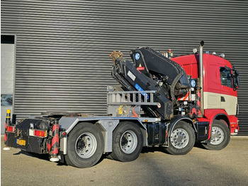Τράκτορας Scania R164.480 V8 / 8x4 / EFFER 72 t/m CRANE / KRAN: φωτογραφία 3