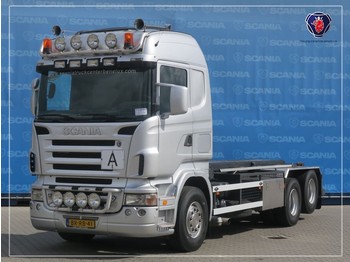 Φορτηγό με σύστημα καλωδίων Scania R500 V8 LB6X2HHZ | V8 | OLD TACHO | MANUAL GEARING | NCH HTS CABLE SYSTEM: φωτογραφία 1