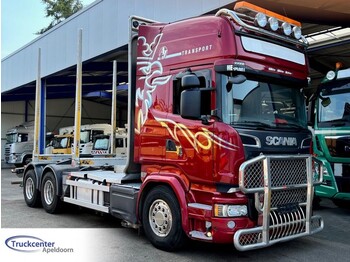 Δασική ρυμούλκα Scania R730 V8 Euro 6, 6x4, Retarder, Topline, Craneframe, Bullbar, Truckcenter Apeldoorn: φωτογραφία 1