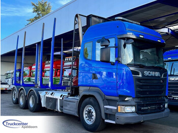 Δασική ρυμούλκα Scania R730 V8 Euro 6, 8x4 Big axles, Retarder, Highline, Craneframe, Truckcenter Apeldoorn.: φωτογραφία 1