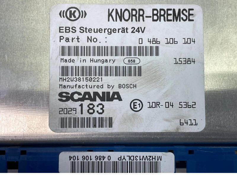 Ηλεκτρονική μονάδα ελέγχου Scania SCANIA, KNORR-BREMSE, BOSCH K-Series (01.12-): φωτογραφία 5