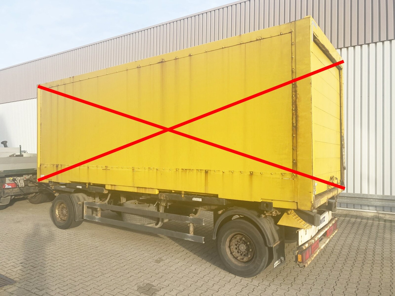 Ρυμούλκα μεταφοράς εμπορευματοκιβωτίων/ Κινητό αμάξωμα Schmitz Cargobull AWF 18 AWF 18: φωτογραφία 7