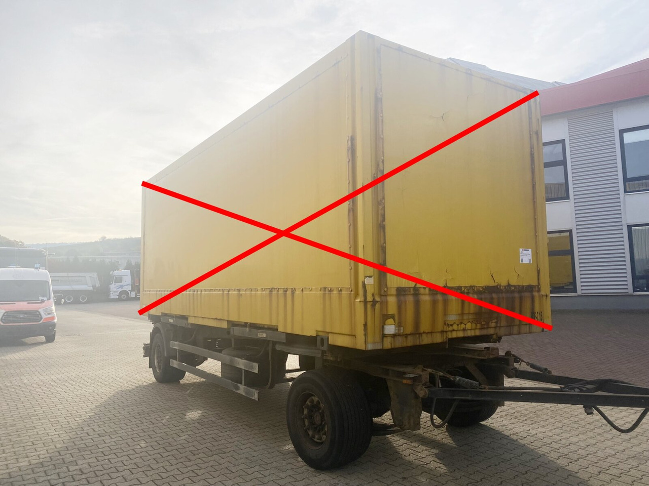 Ρυμούλκα μεταφοράς εμπορευματοκιβωτίων/ Κινητό αμάξωμα Schmitz Cargobull AWF 18 AWF 18: φωτογραφία 9