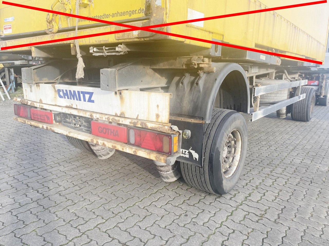 Ρυμούλκα μεταφοράς εμπορευματοκιβωτίων/ Κινητό αμάξωμα Schmitz Cargobull AWF 18 AWF 18: φωτογραφία 12
