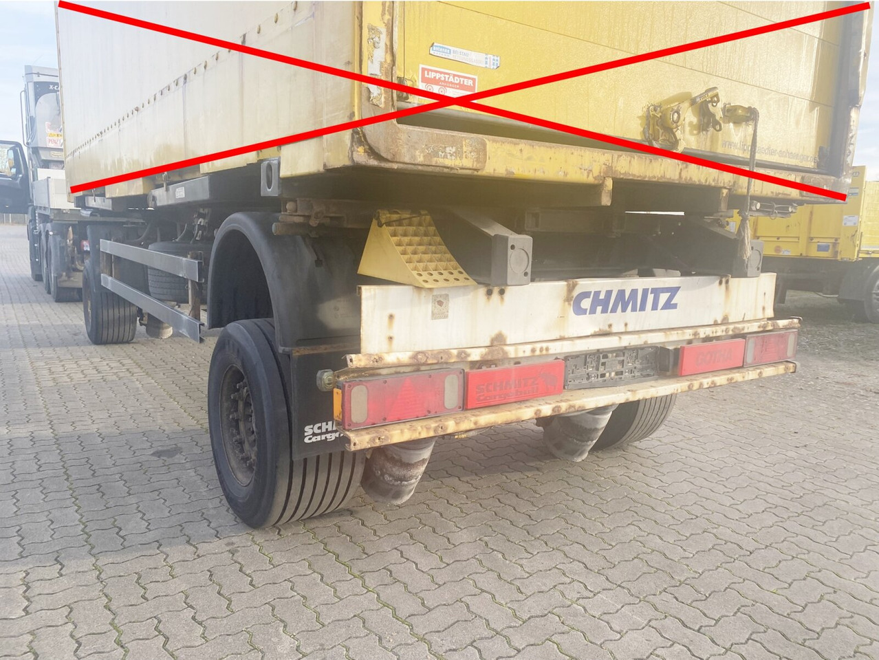 Ρυμούλκα μεταφοράς εμπορευματοκιβωτίων/ Κινητό αμάξωμα Schmitz Cargobull AWF 18 AWF 18: φωτογραφία 11