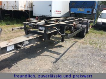 Ρυμούλκα μεταφοράς εμπορευματοκιβωτίων/ Κινητό αμάξωμα Schmitz Cargobull GOTHA ZWF 18 * BDF * TANDEM * SAF-ACHSEN *: φωτογραφία 1