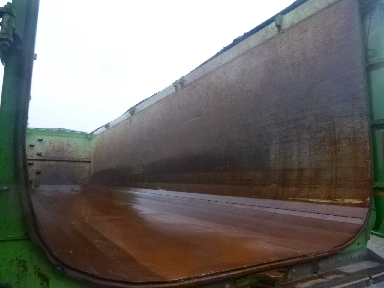 Επικαθήμενο ανατρεπόμενο Schmitz Cargobull Tipper trailer steel 58 m3 + tarpaulin: φωτογραφία 14
