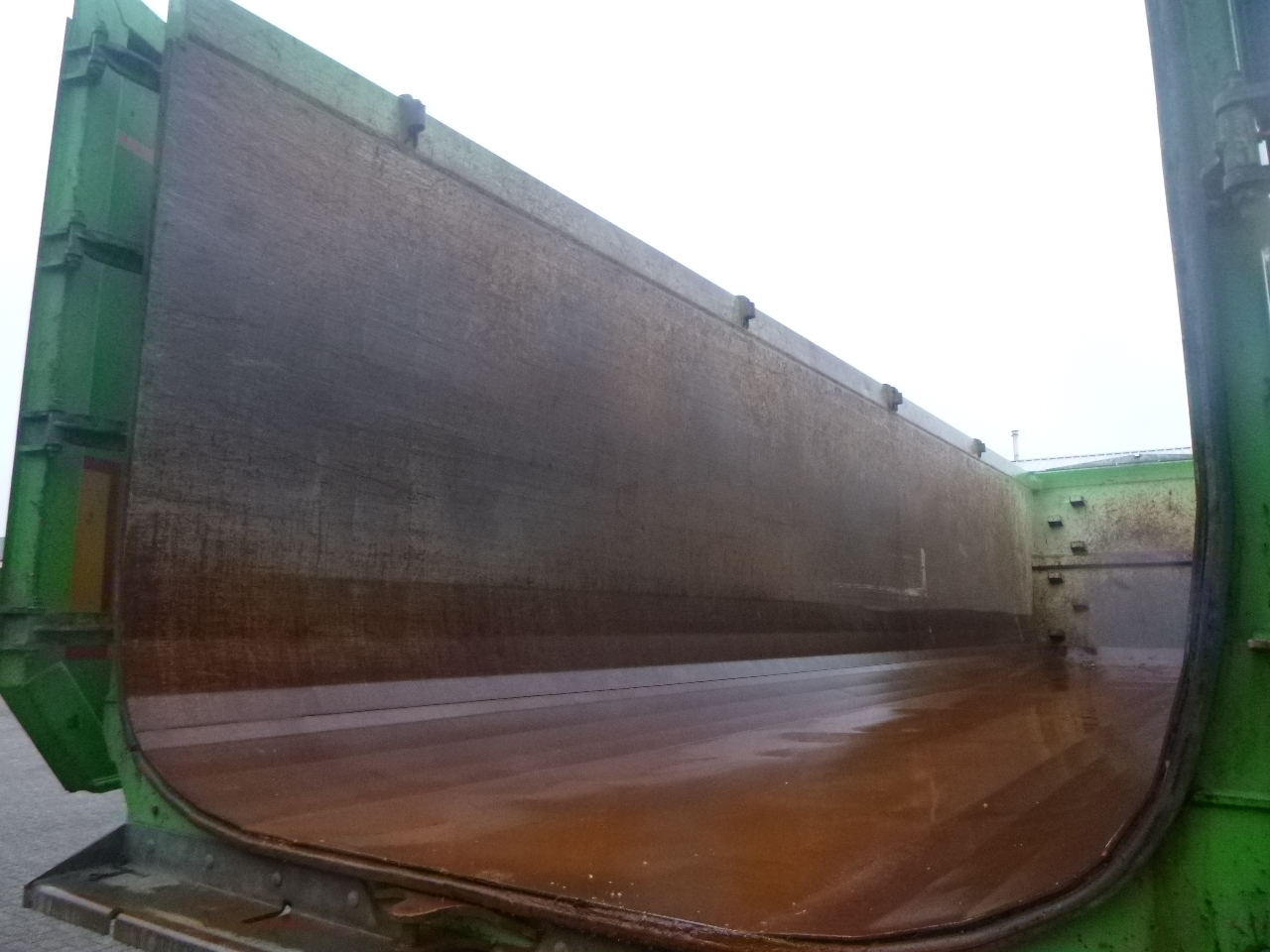 Επικαθήμενο ανατρεπόμενο Schmitz Cargobull Tipper trailer steel 58 m3 + tarpaulin: φωτογραφία 15