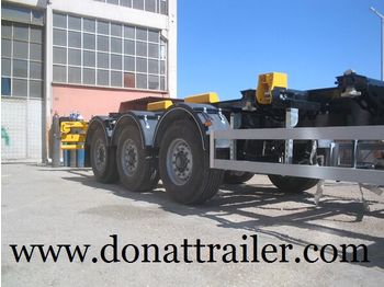 DONAT Container Chassis Semitrailer - Extendable - Επικαθήμενο μεταφοράς εμπορευματοκιβωτίων/ Κινητό αμάξωμα