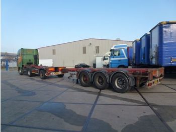 D-TEC 4-as combi trailer - 47.000 Kg - - Επικαθήμενο μεταφοράς εμπορευματοκιβωτίων/ Κινητό αμάξωμα