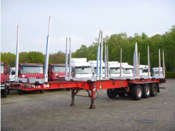 Dennison 3-axle wood trailer 13.6 m - Επικαθήμενο πλατφόρμα/ Καρότσα