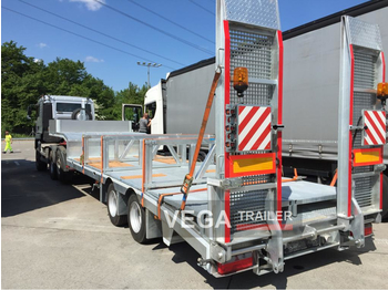 Επικαθήμενο με χαμηλό δάπεδο 2 Axle Lowloader