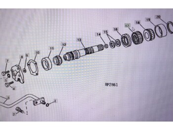 Κιβώτιο ταχυτήτων και ανταλλακτικά JOHN DEERE