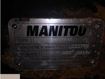 Μετάδοσης κίνησης MANITOU