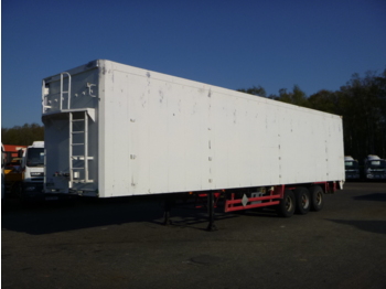 Επικαθήμενο μεταφορική βουτσάς Stas Walking floor trailer alu 91.5 m3: φωτογραφία 1
