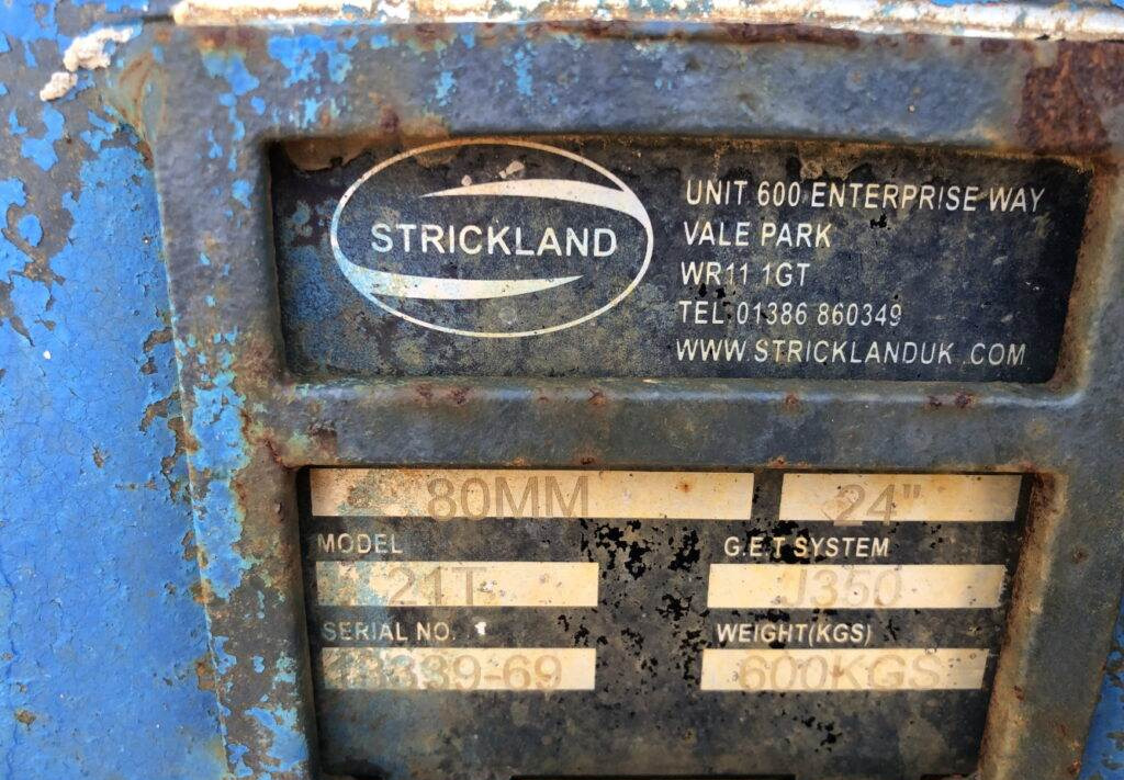 Κουβάς για εκσκαφέα για Κατασκευή μηχανήματα Strickland Tieflöffel: φωτογραφία 6