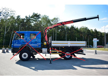 PALFINGER PK 8501 MIT PRITSCHE CRANE KRAN  - Ανοιχτό αμάξωμα