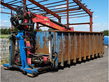 Palfinger Gebrauchter Abrollcontainer mit EPSILON Kran  - Κοντέινερ τύπου γάντζου