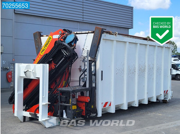 Eurolift / Palfinger 20ft Container with Palfinger PK 2001-K B Kran Crane 3648 Hours - Κλειστά aμάξωμα